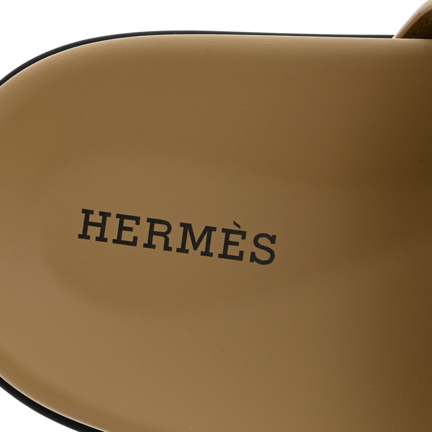 Hermes Suede Goatskin Womens Chypre Sandals 38 Beige Sable 8 of 10