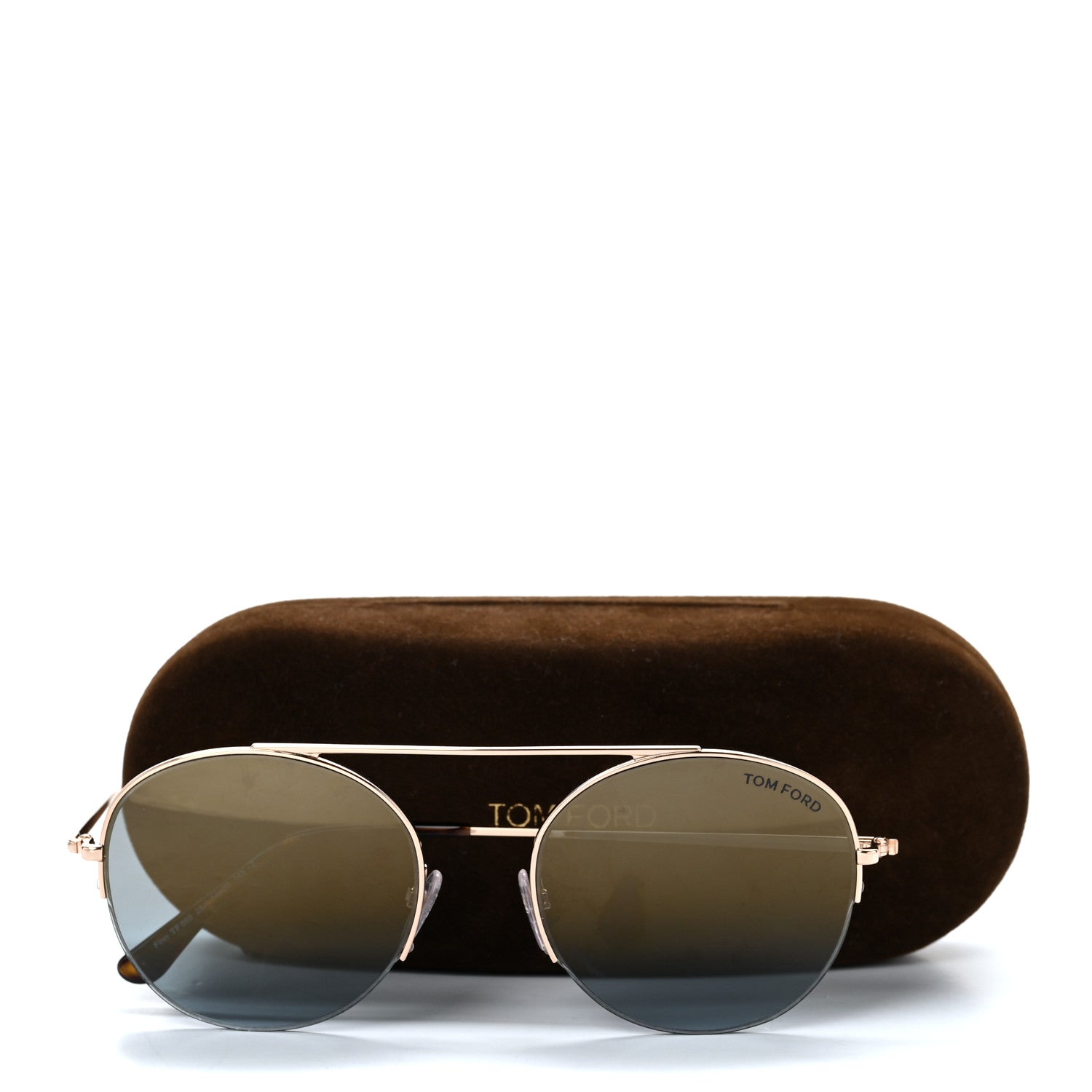 Tom Ford Finn Sunglasses TF668 Rose Gold 8 of 8