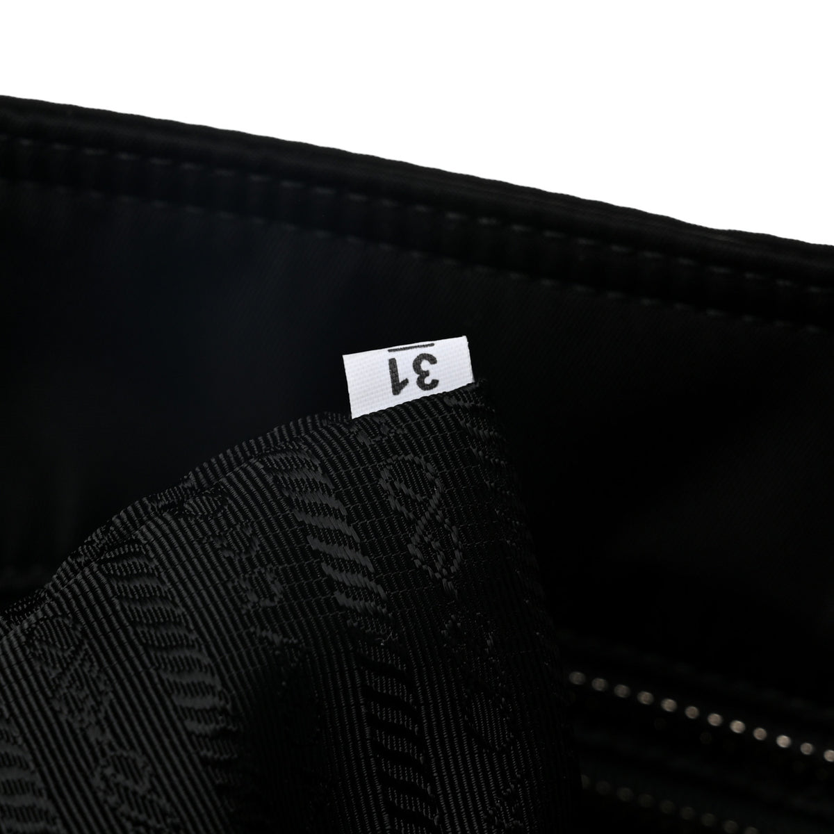 Nylon Vela Baby Bag Black