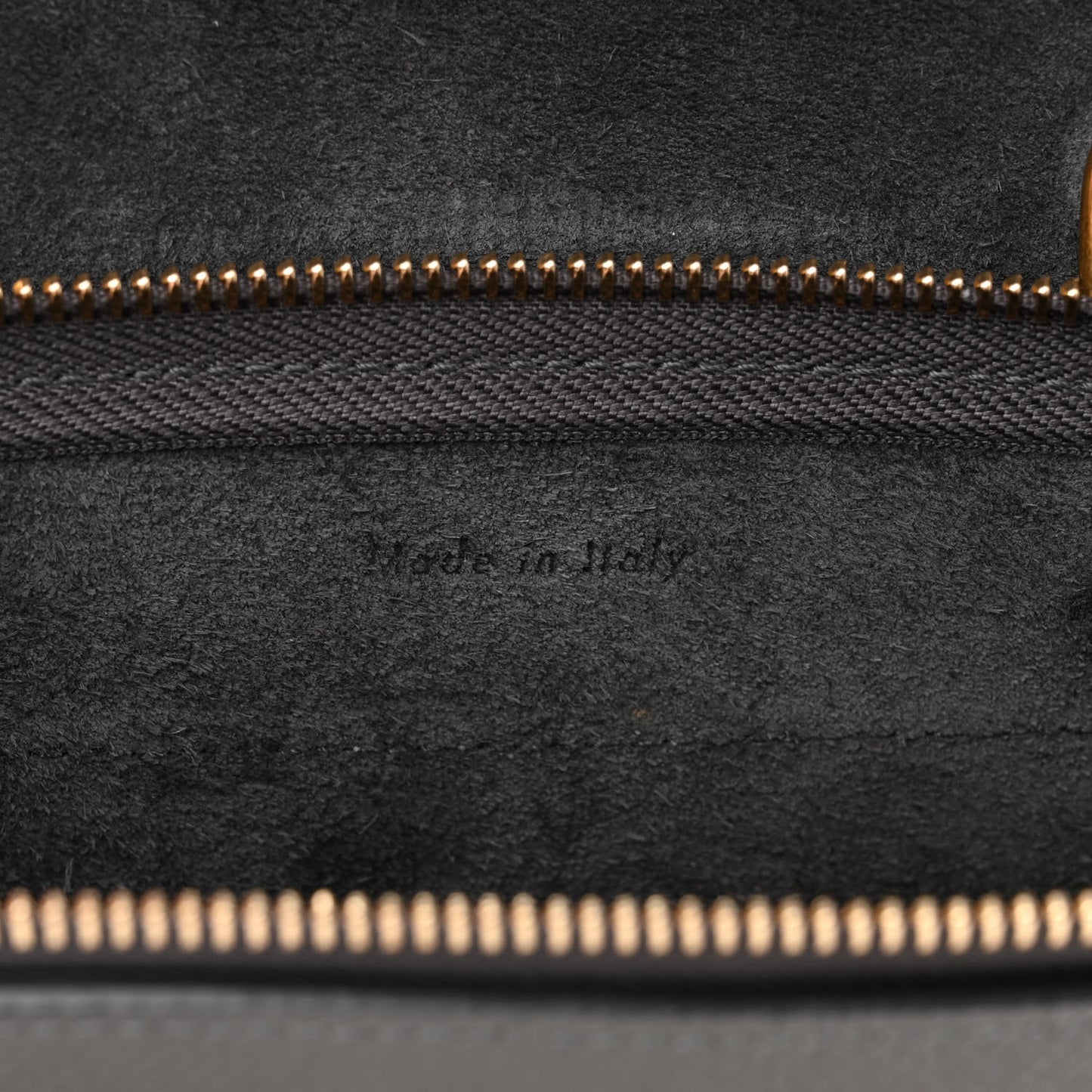 Grained Calfskin Nano Belt Bag Grey