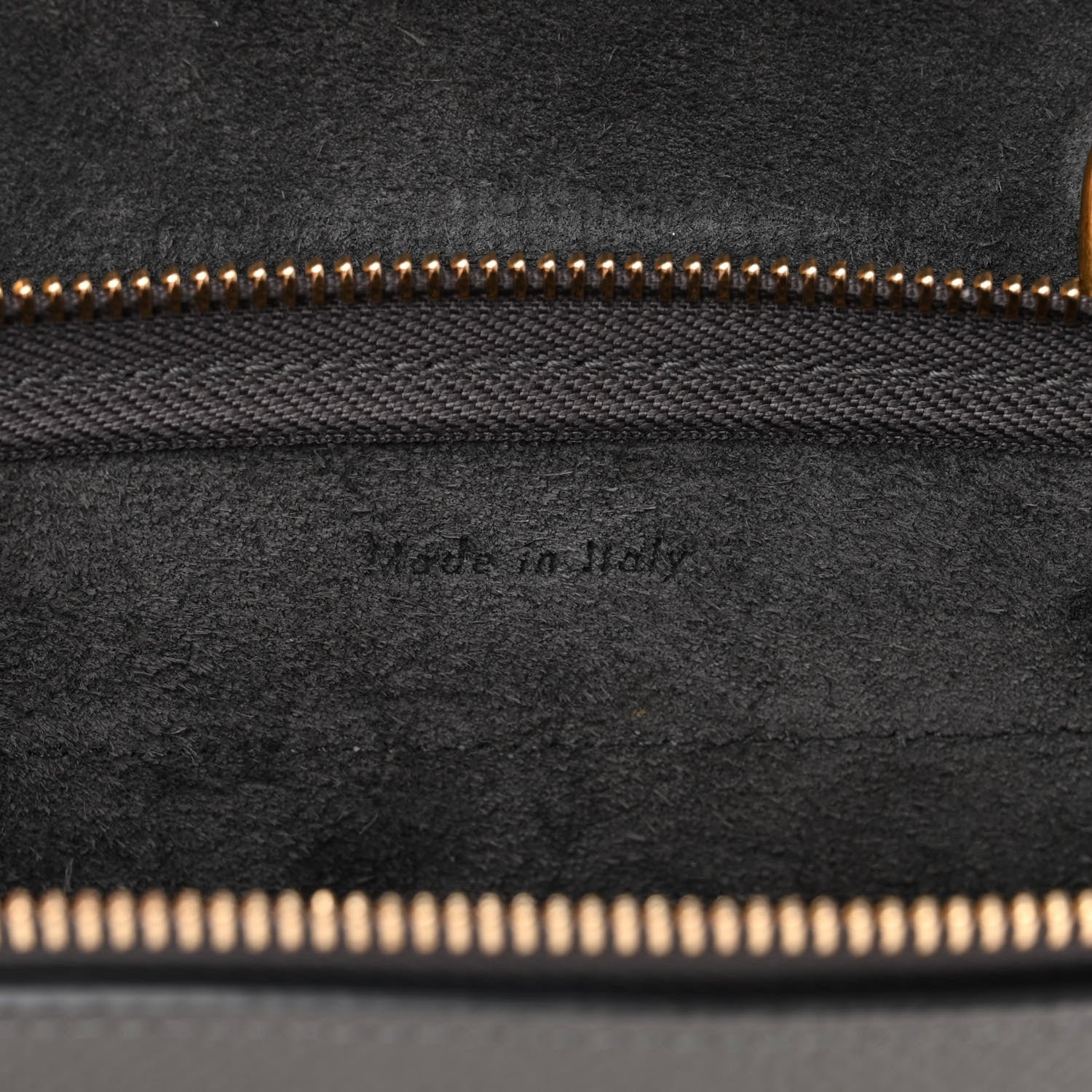 Celine Grained Calfskin Nano Belt Bag Grey 5 of 11