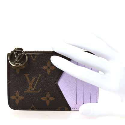 Louis Vuitton Monogram Zipped Romy Card Holder Bubble Tea 2 of 7