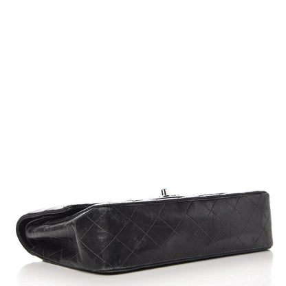 Chanel Lambskin Quilted Medium Double Flap Black 4 of 21