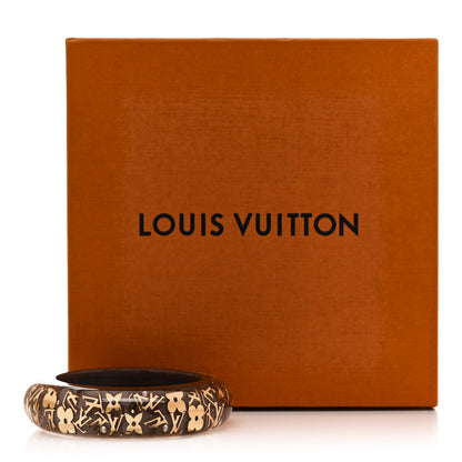 Louis Vuitton Resin Swarovski Medium Inclusion Bracelet GM Praline 5 of 5