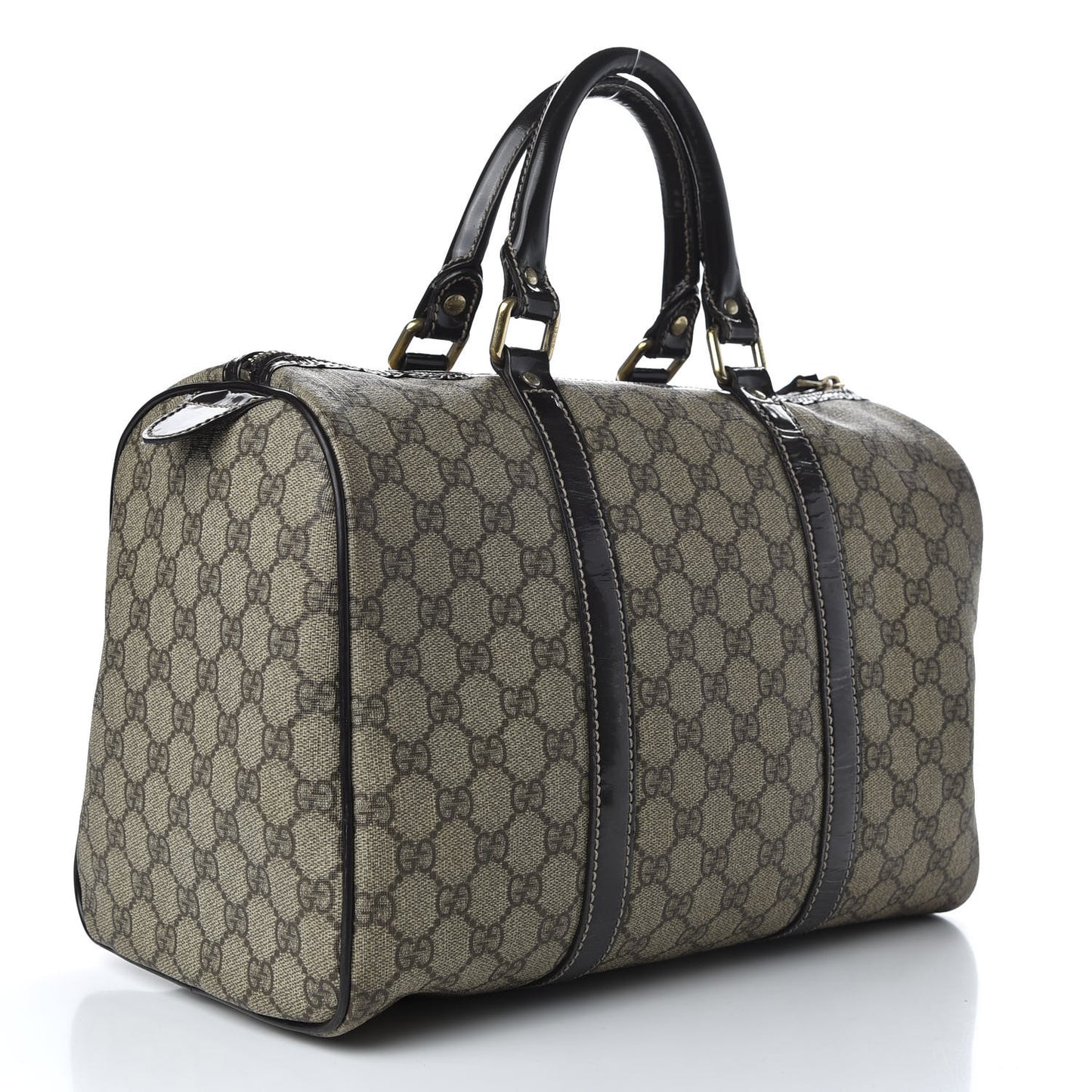 GG Plus Monogram Medium Joy Boston Dark Brown