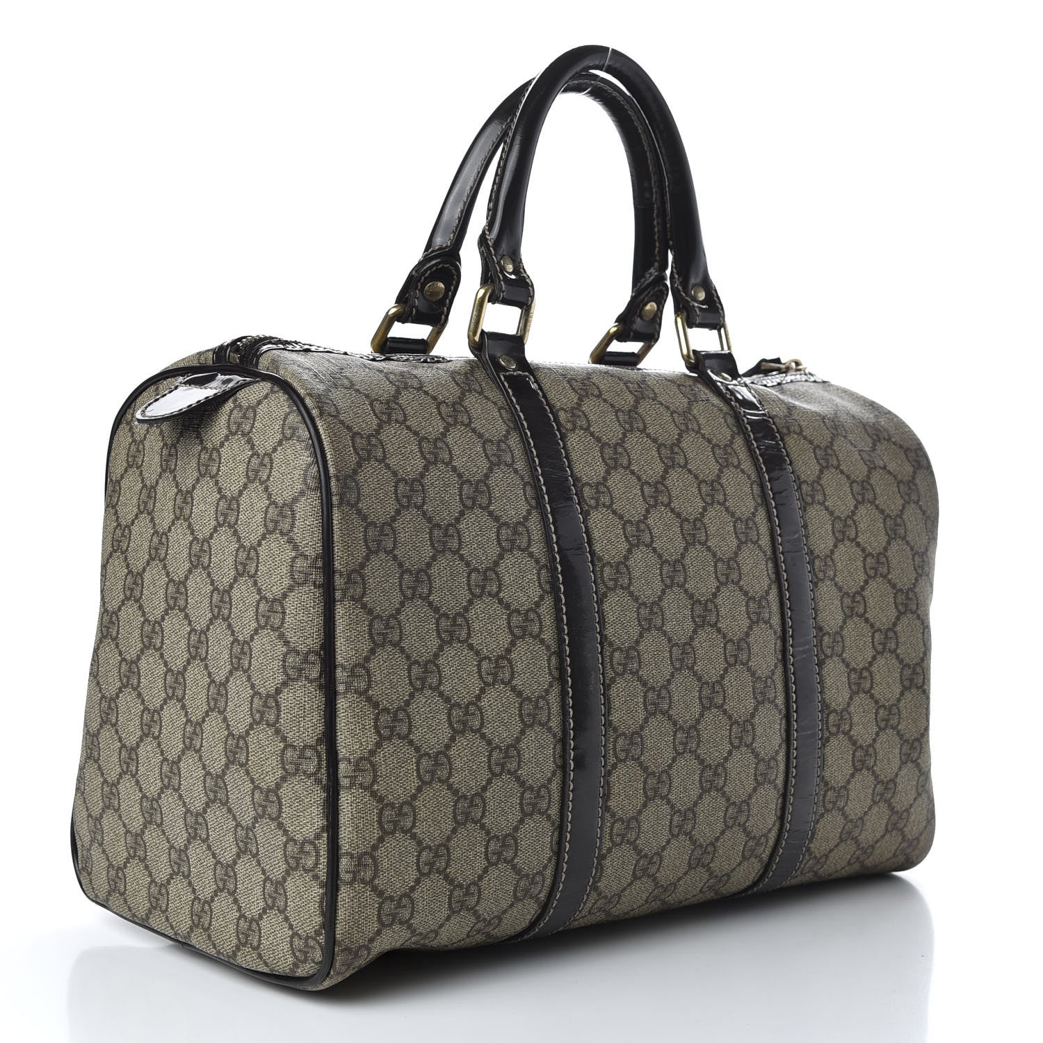 Gucci GG Plus Monogram Medium Joy Boston Dark Brown 3 of 10