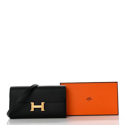 Hermes Epsom Constance Wallet To Go Black 10 of 10