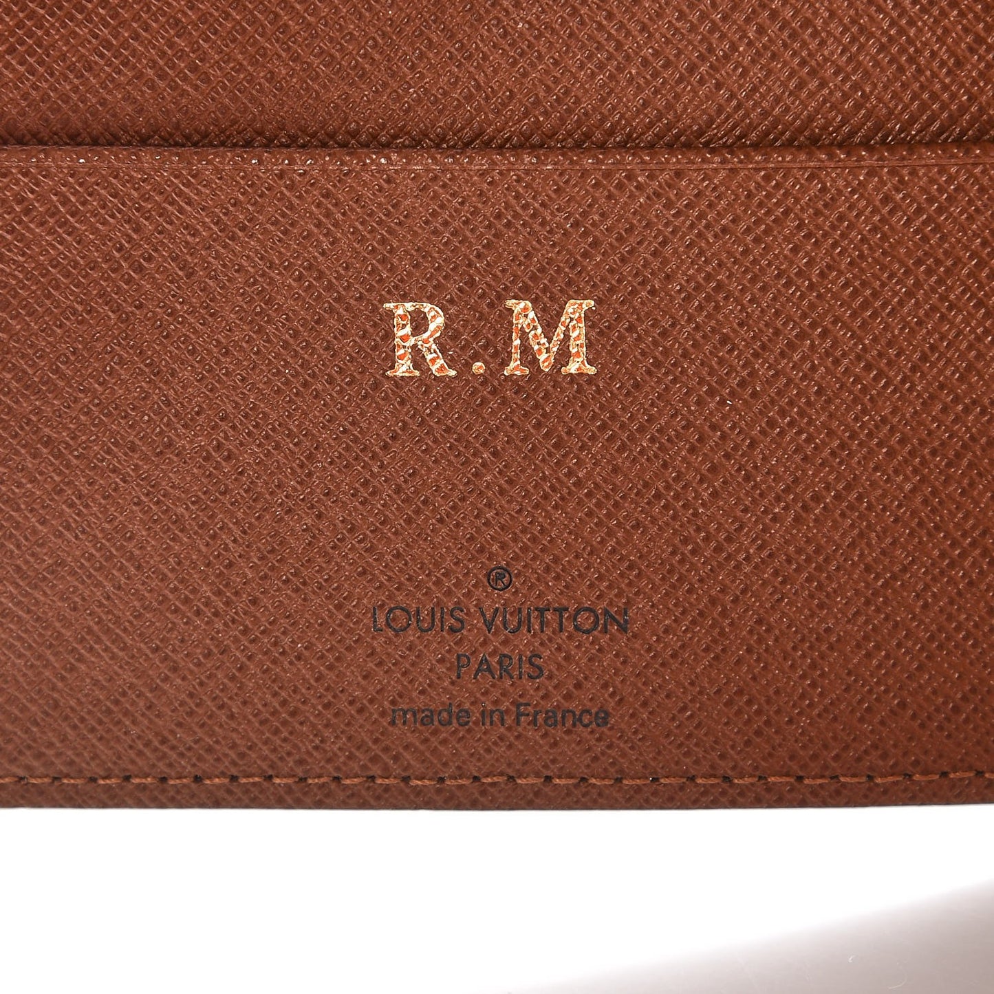 Monogram Medium Ring Agenda Cover
