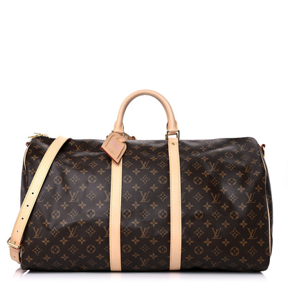 Louis Vuitton Monogram Keepall Bandouliere 55 1 of 9