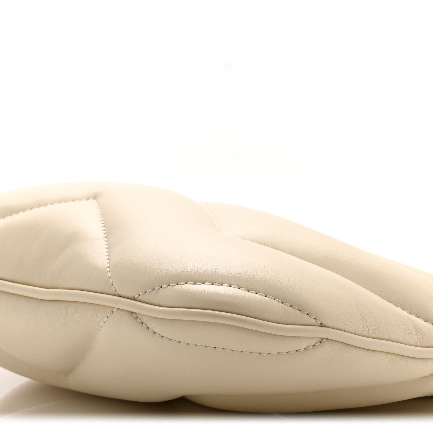 Gucci Calfskin Matelasse GG Marmont Half Moon Hobo White 11 of 11