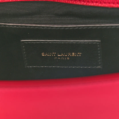 Saint Laurent Grain De Poudre Small Monogram Kate Satchel Bubblegum 6 of 11