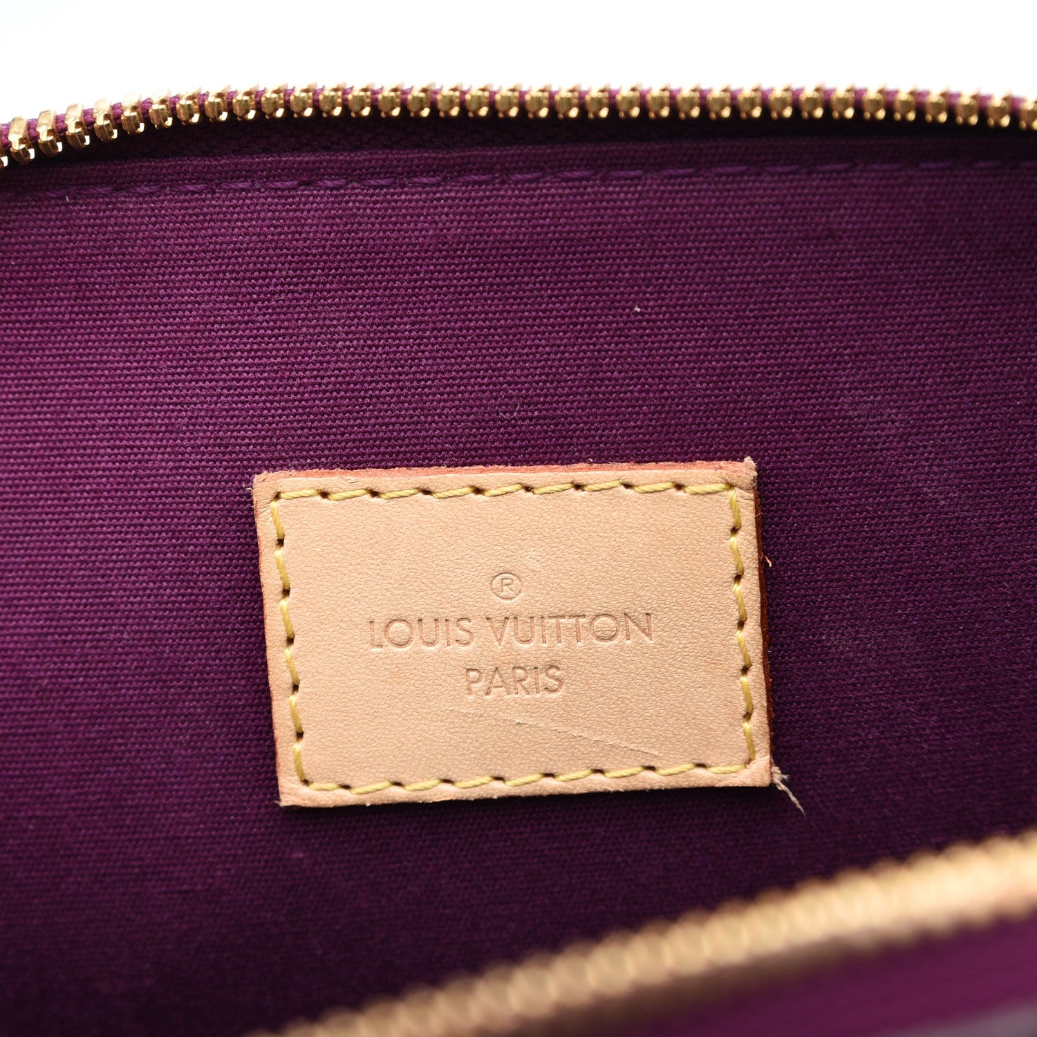 Louis Vuitton Vernis Alma MM Amethyste 6 of 8