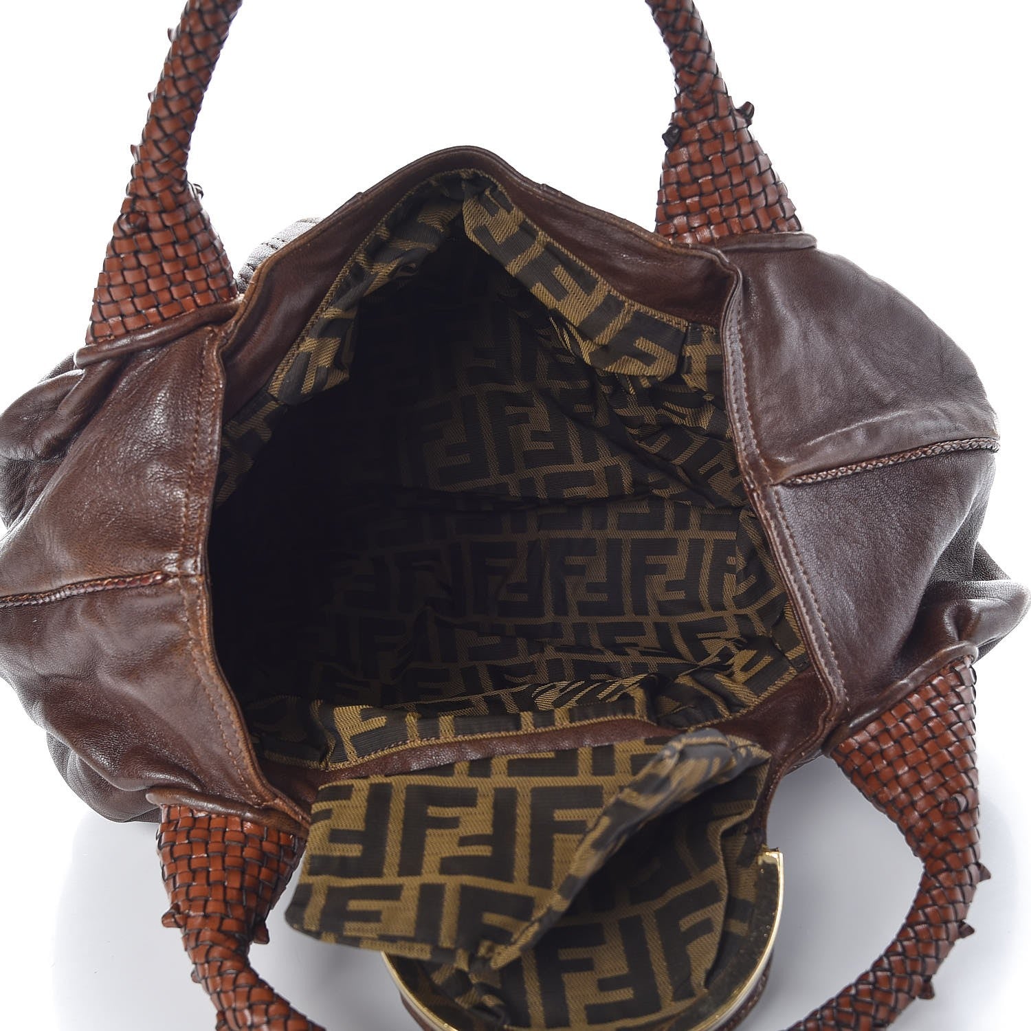 Fendi Nappa Nuvolata Spy Cognac 5 of 12