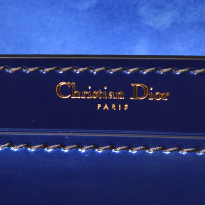 Christian Dior Metallic Calfskin J'Adior Chain Flap Bag Blue 7 of 7