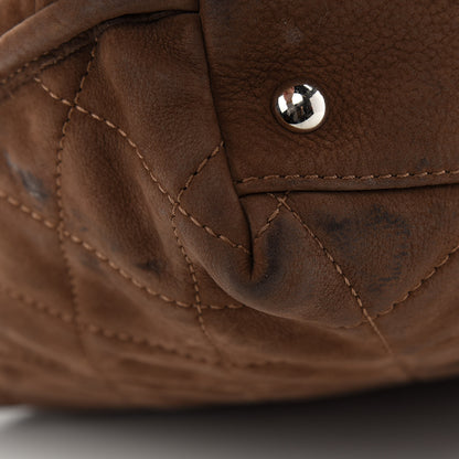 Chanel Nubuck Hobo Light Brown 11 of 13