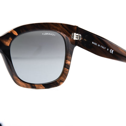 Chanel Mirror CC Sunglasses 5357 Brown 7 of 9