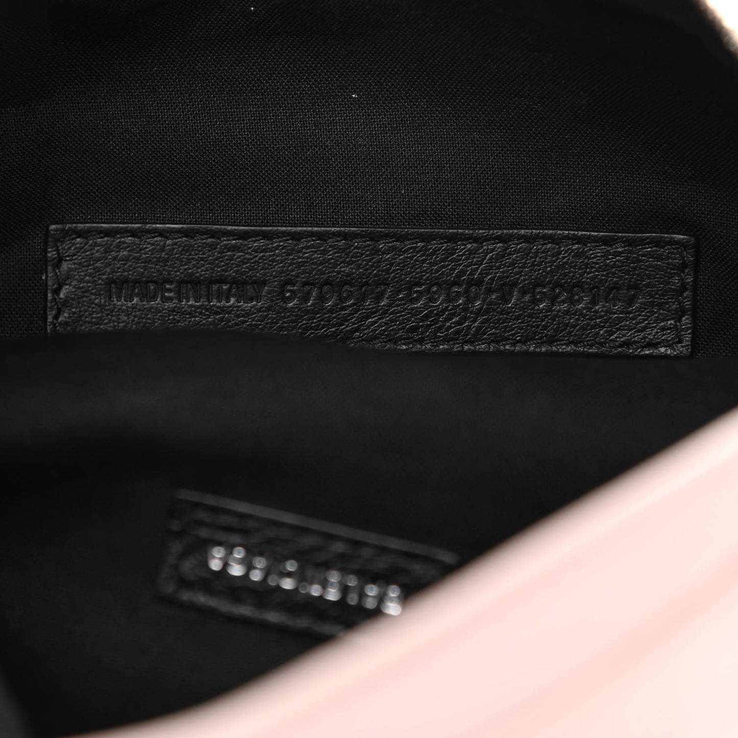 Smooth Double Calfskin Logo Everyday Beltpack XS Light Rose Black