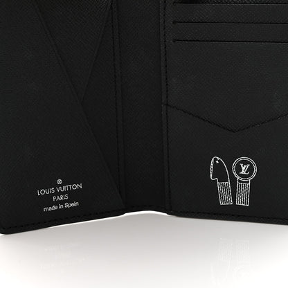 Louis Vuitton Monogram Iridescent Pocket Organizer NM Black 5 of 10