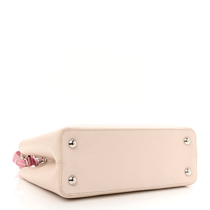 Louis Vuitton Taurillon Capucines PM Petale Pink 4 of 13