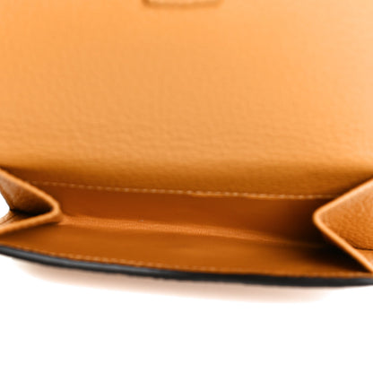 Chloe Grained Calfskin Marcie Square Wallet Tan Apricot 8 of 9