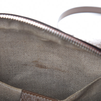 Gucci Monogram Mini Bree Messenger Bag Beige Tabacco 8 of 22