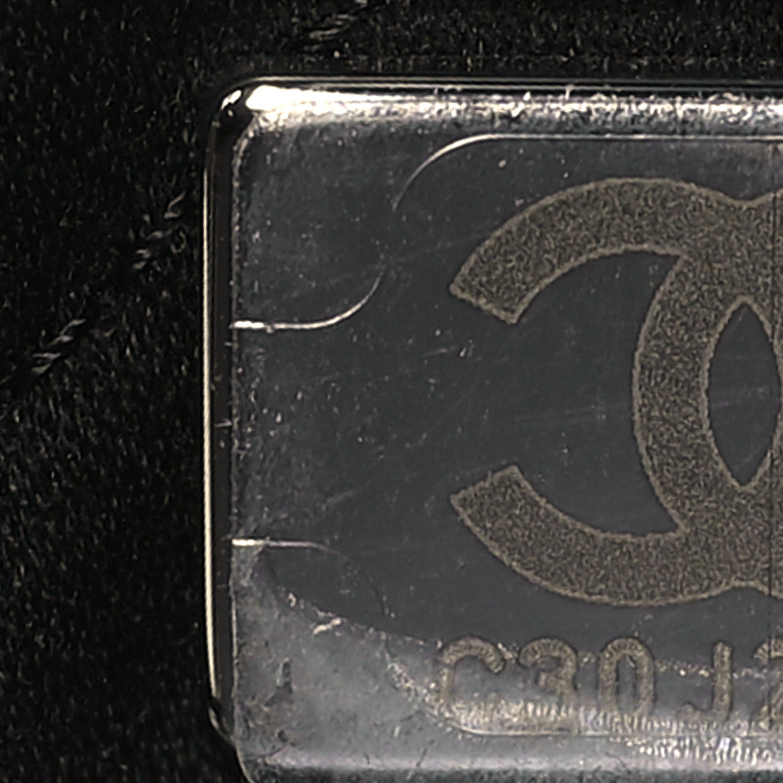 Chanel Shiny Calfskin Quilted Large Chanel 22 So Black 8 of 11
