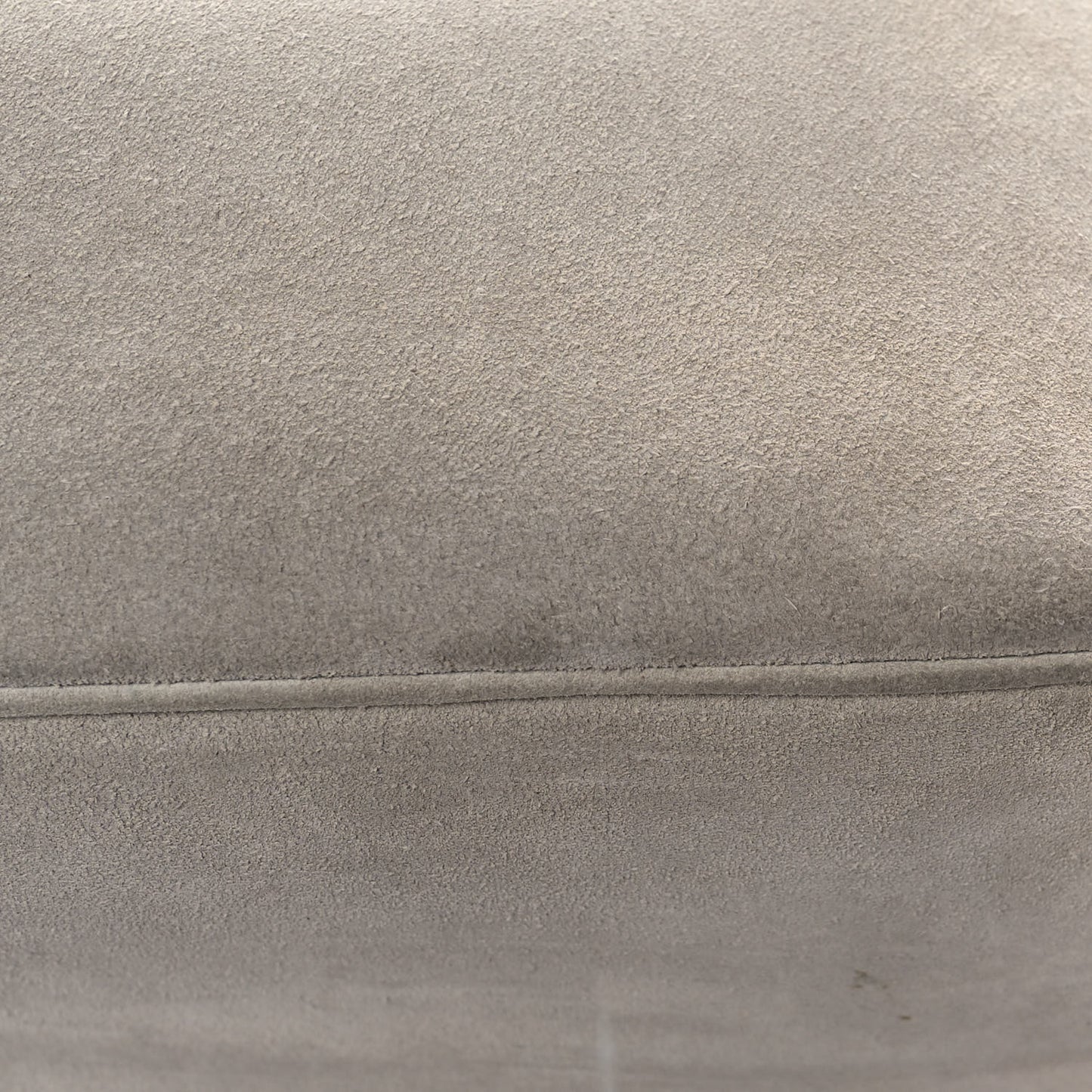 Scamosciato Suede Medium Double Bag Tote Acciaio