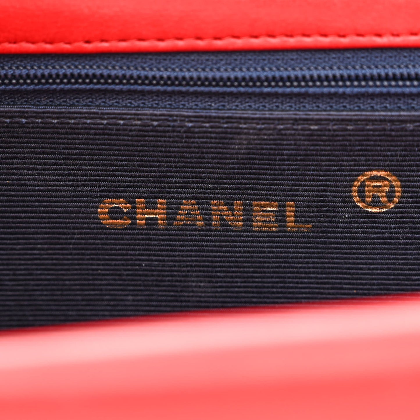 Lambskin Quilted Medium Single Flap Red