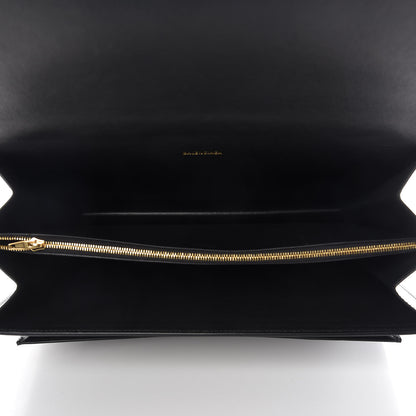 Balenciaga Box Calfskin Large Sharp Top Handle Bag Black 5 of 10