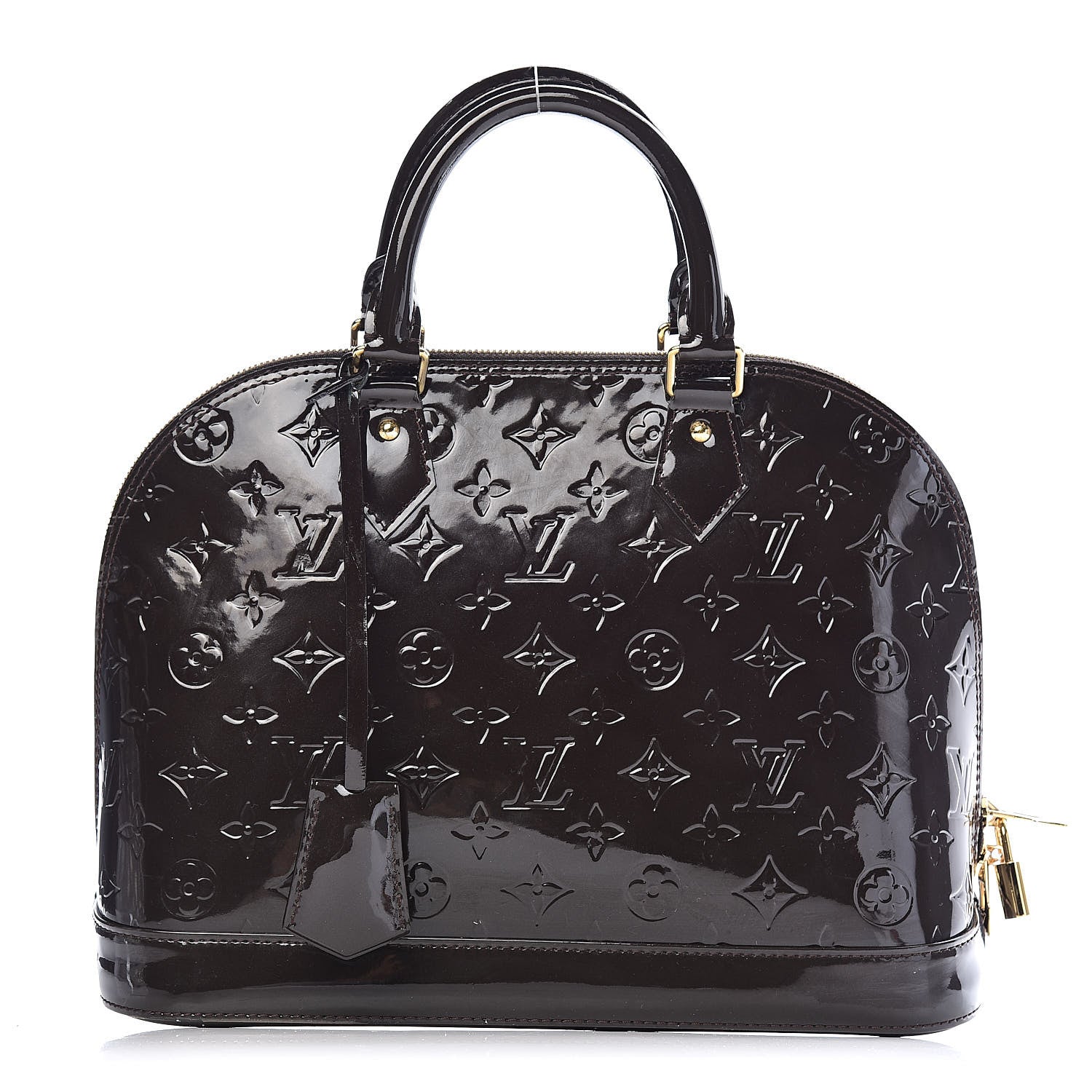 Louis Vuitton Vernis Alma PM Terre D'Ombre 1 of 10