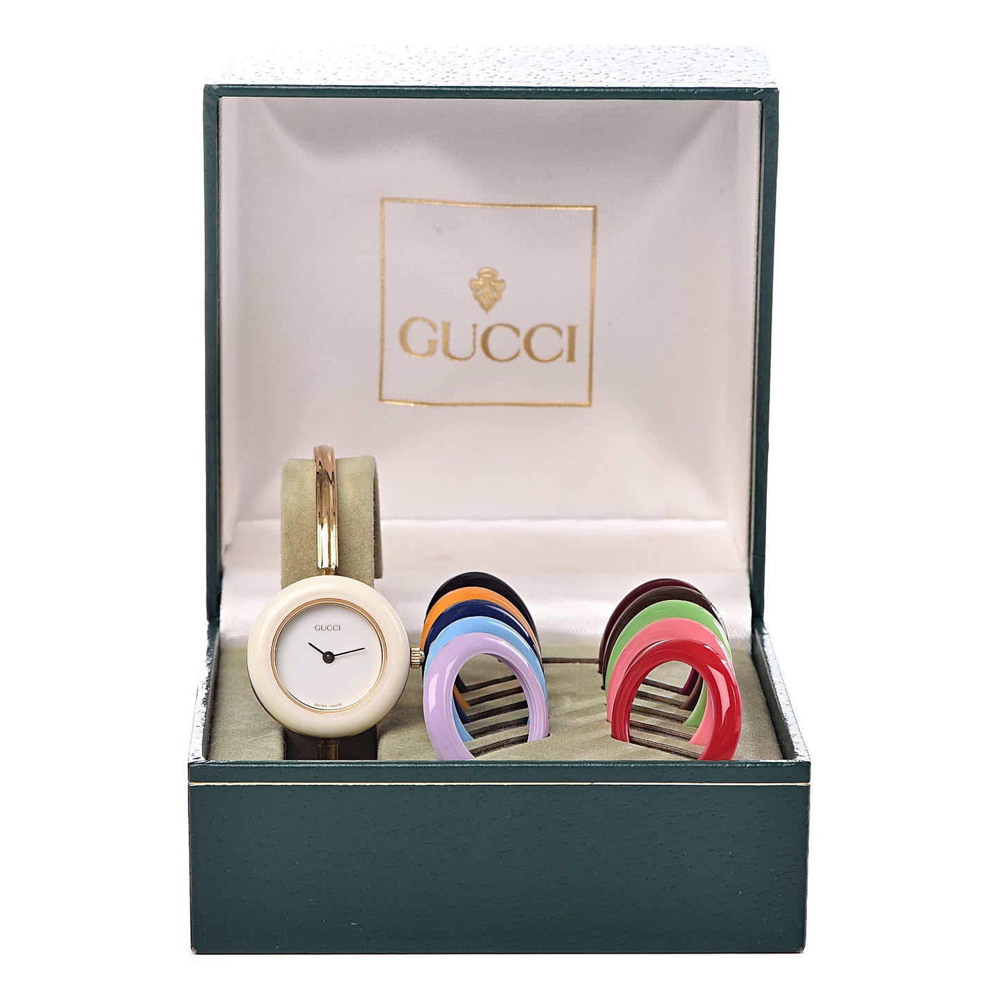 Stainless Steel 26mm Interchangeable Bezel Quartz Watch