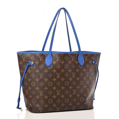 Louis Vuitton Monogram Articles de Voyage Ikat Neverfull MM Grand Blue 3 of 14