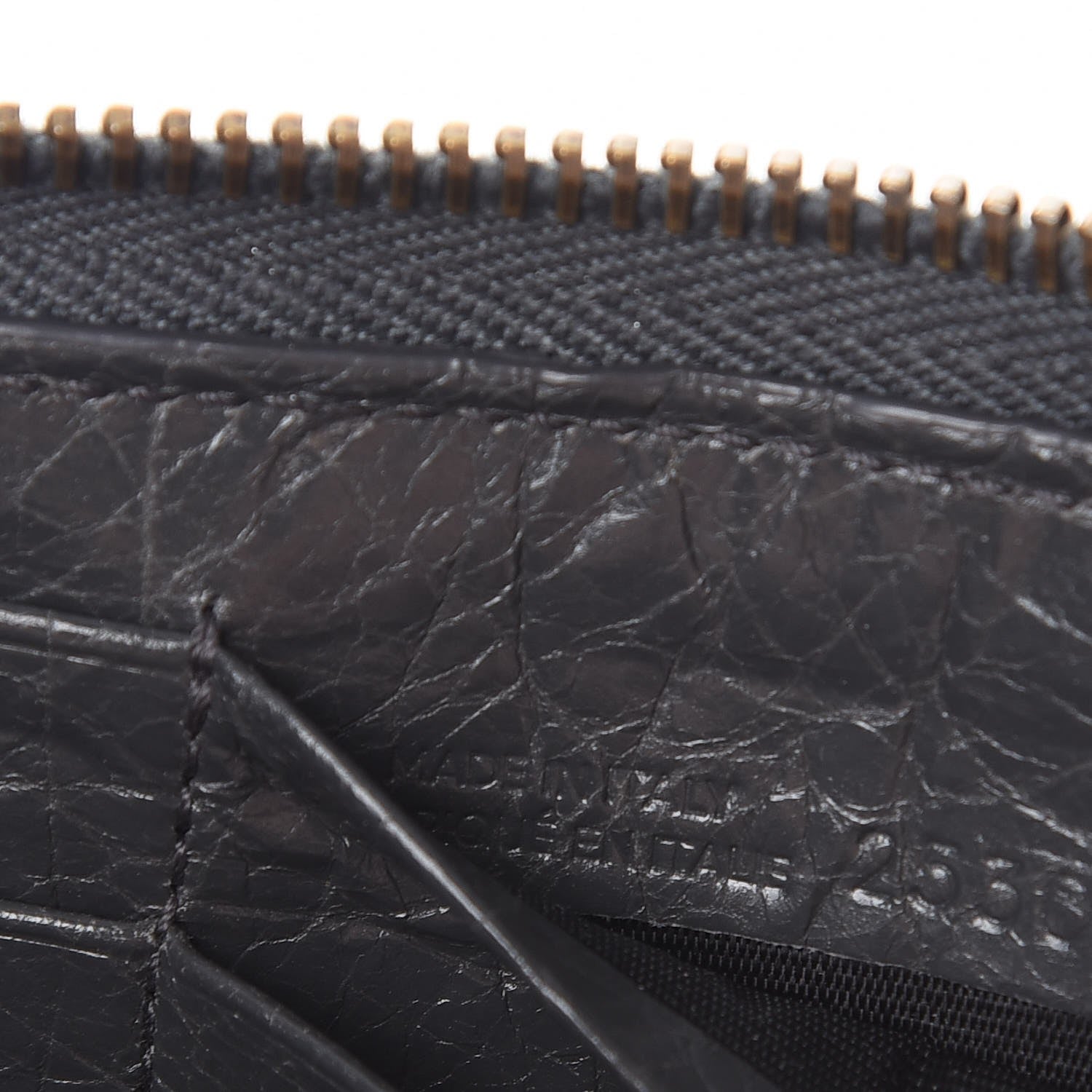 Balenciaga Agneau Classic Hardware Continental Zip Around Wallet Gris Fossile 7 of 11