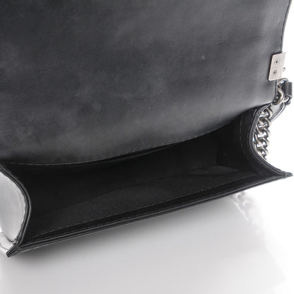Chanel Lambskin Stitch Quilted Medium Boy Flap Black 5 of 7