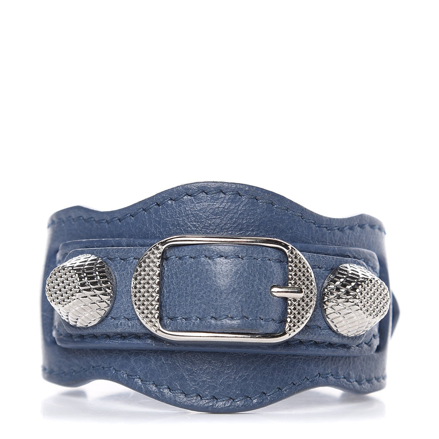 Balenciaga Agneau Arena Classic Hardware Bracelet Jacynthe 1 of 6