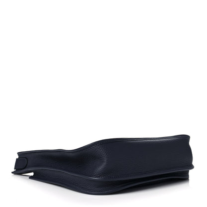 Hermes Taurillon Clemence Evelyne III PM Bleu Nuit 4 of 9