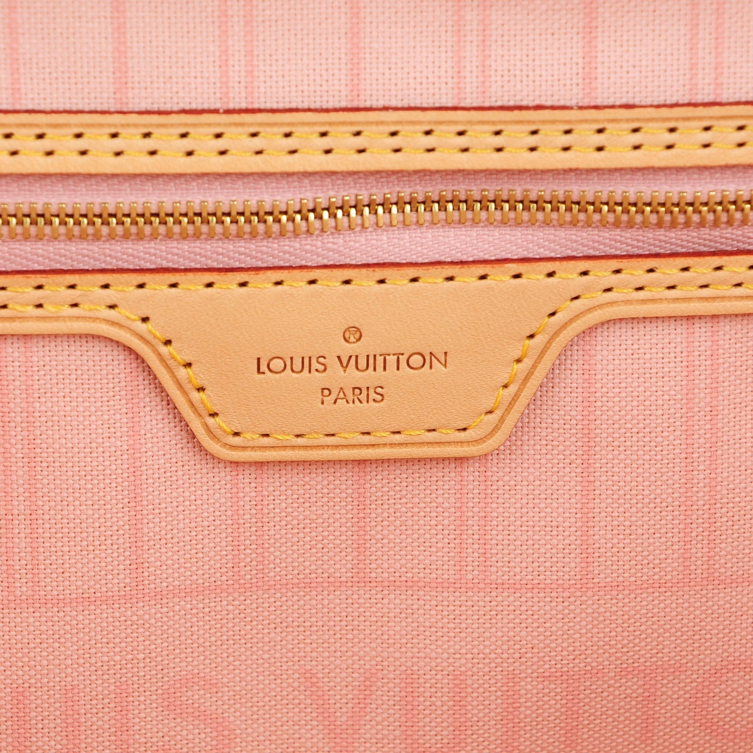 Louis Vuitton Damier Azur Neo Neverfull MM Rose Ballerine 8 of 10