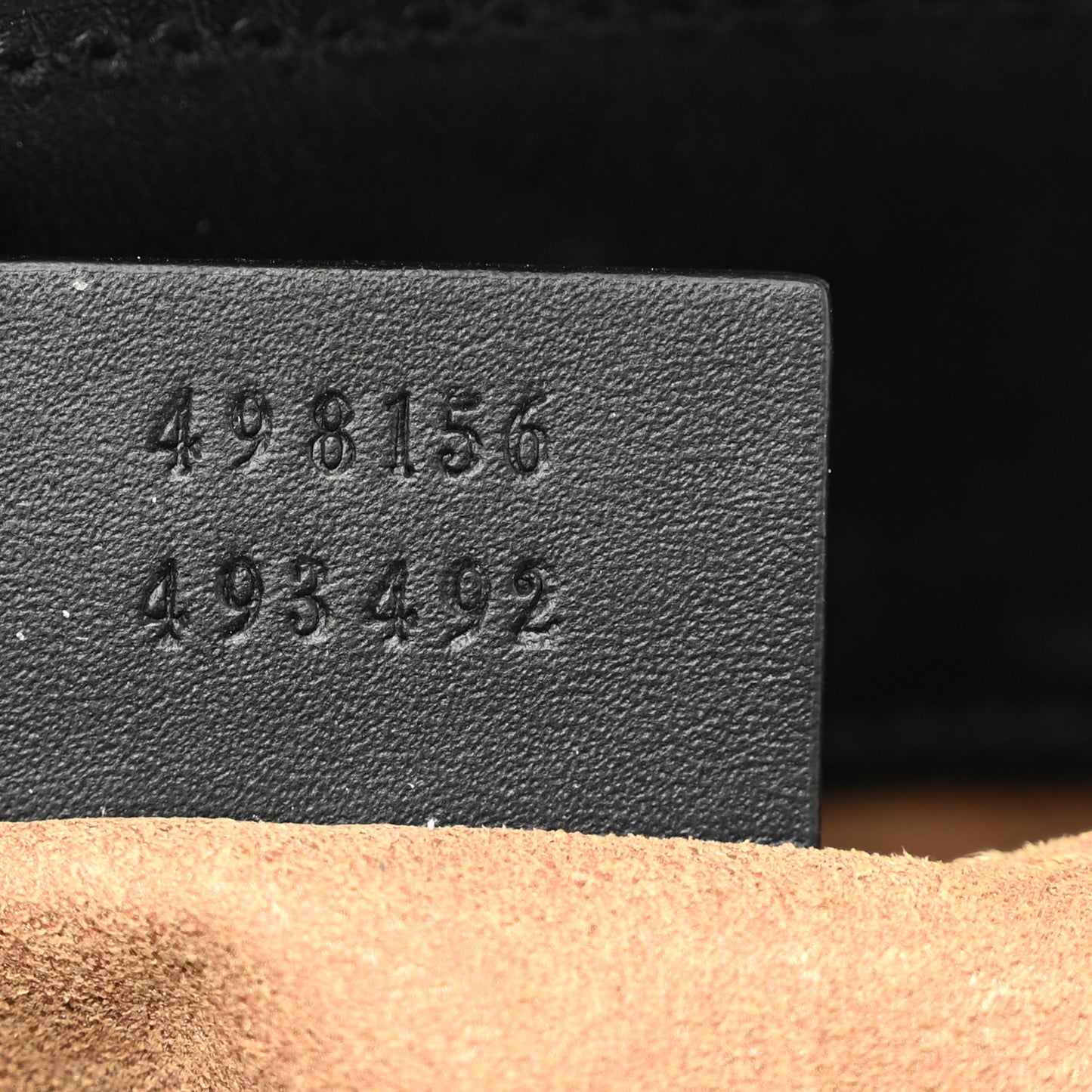 GG Supreme Monogram Small Padlock Tote Black
