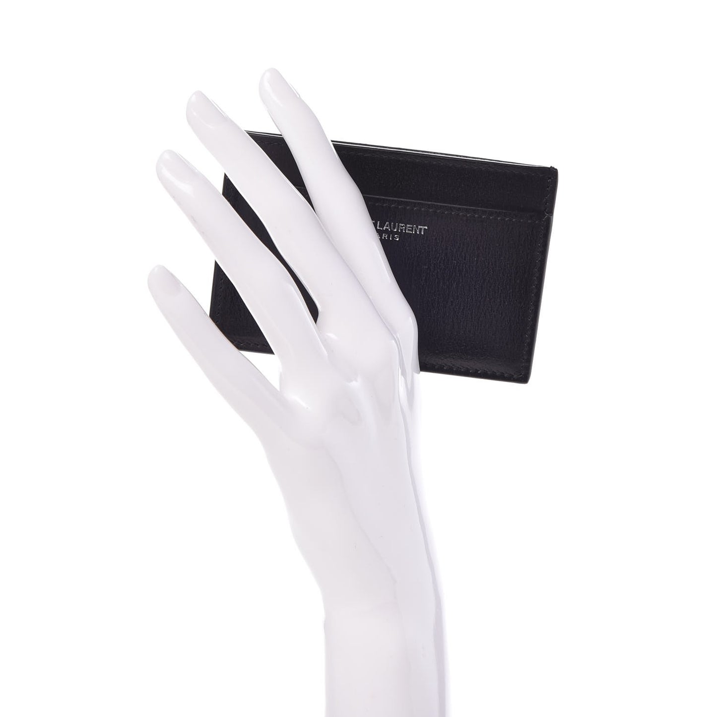 Calfskin Card Case Black