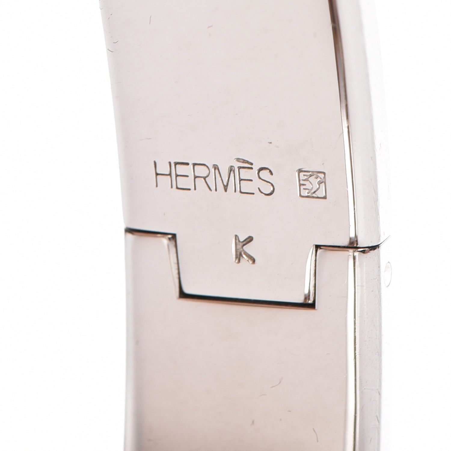 Hermes Enamel Narrow Clic Clac H Bracelet PM Red 4 of 5