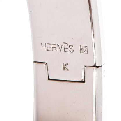 Hermes Enamel Narrow Clic Clac H Bracelet PM Red 4 of 5