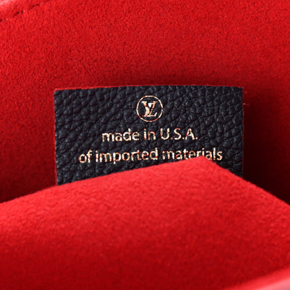 Louis Vuitton Empreinte Georges MM Marine Rouge 7 of 13