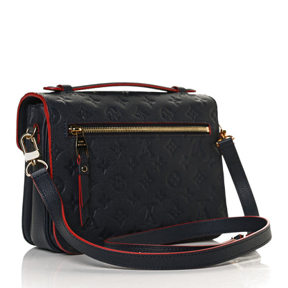 Louis Vuitton Empreinte Pochette Metis Marine Rouge 4 of 27