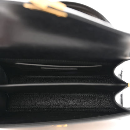 Saint Laurent Canvas Leopard Print Mini Classic Monogram Cassandra Top Handle Black 5 of 11