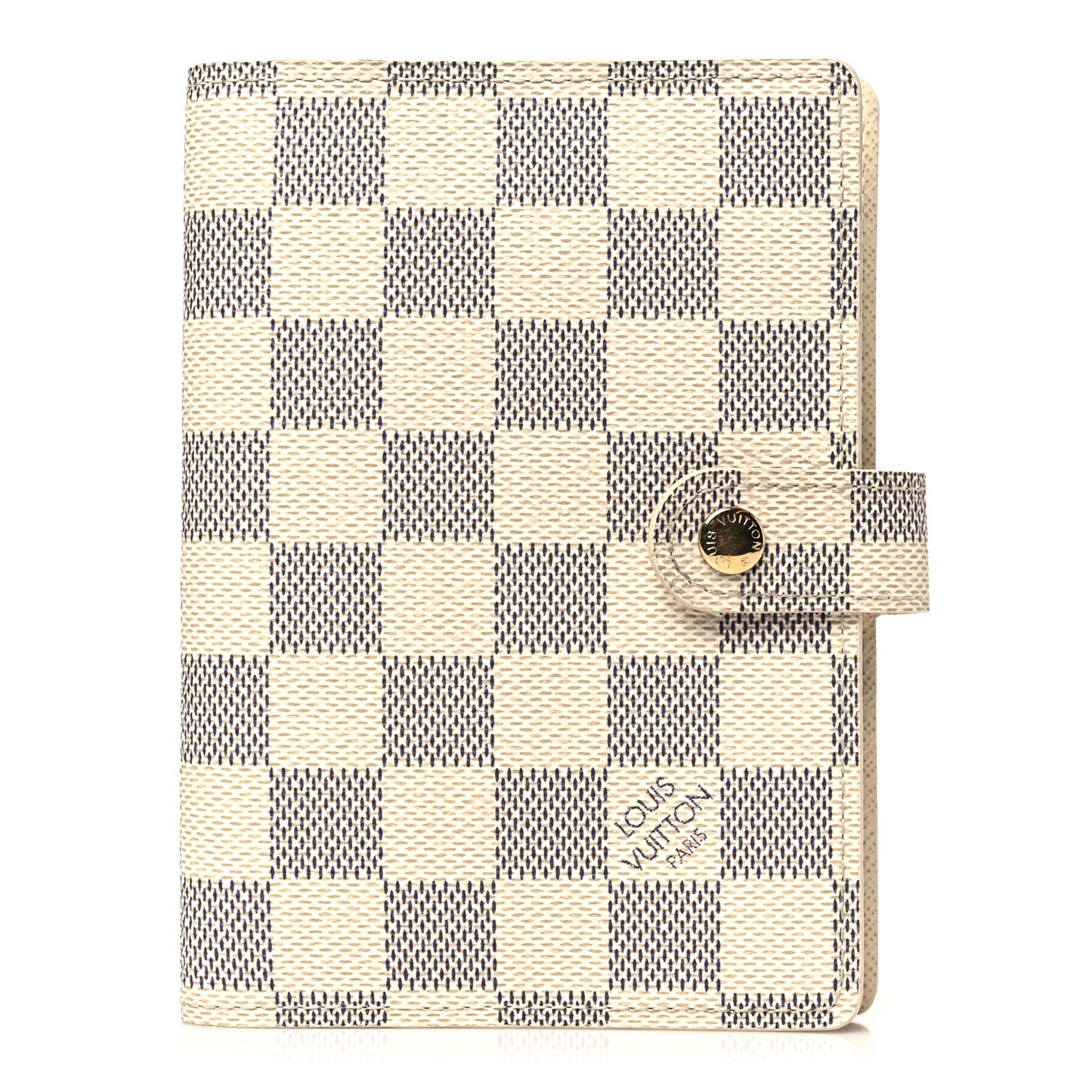 Damier Azur Small Ring Agenda Cover