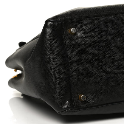Prada Saffiano Large Galleria Double Zip Tote Black 5 of 13