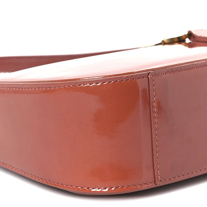 Saint Laurent Patent Le 5 A 7 Hobo Mild Rose 9 of 10