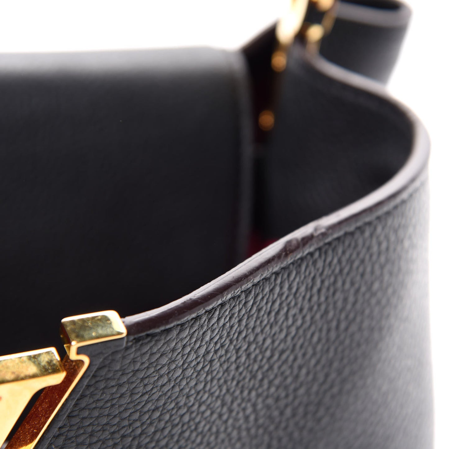 Taurillon Capucines PM Black