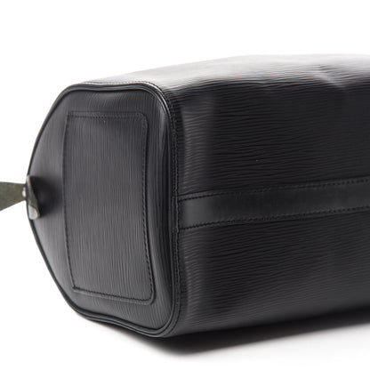 Louis Vuitton Epi Speedy 25 Black 6 of 10