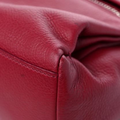 Givenchy Waxy Grained Calfskin Medium Pandora Pure Flap Bag Red 10 of 18